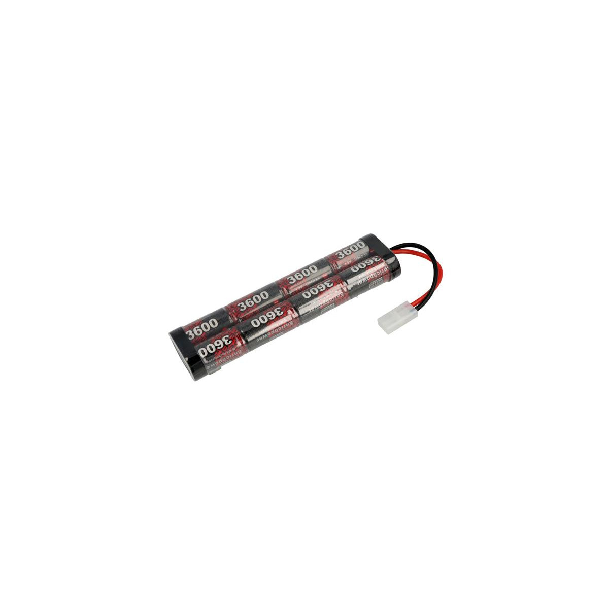 Robitronic NiMH Akku 3600mAh 9,6V Stick Pack Tamiya...