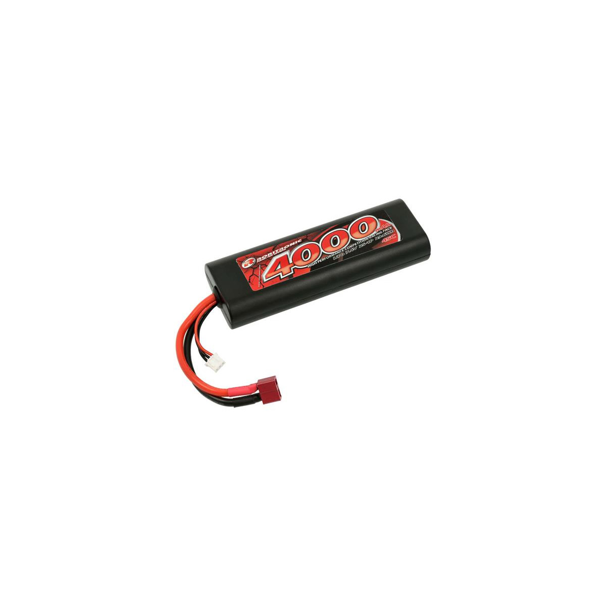 Robitronic LiPo Akku 4000mAh 2S 45C Stick Pack T-Stecker...