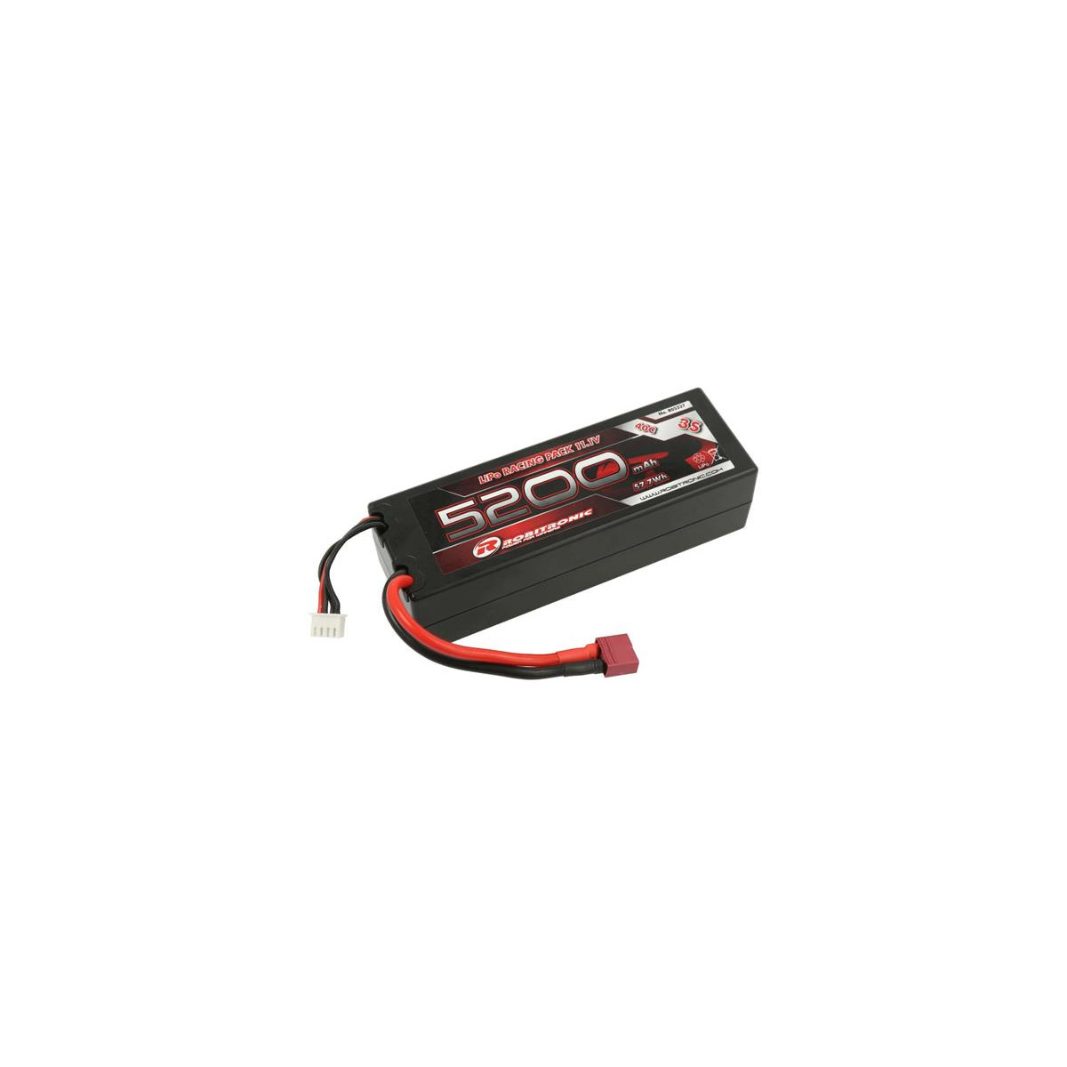 Robitronic LiPo Akku 5200mAh 3S 40C T-Stecker ROB-R05237