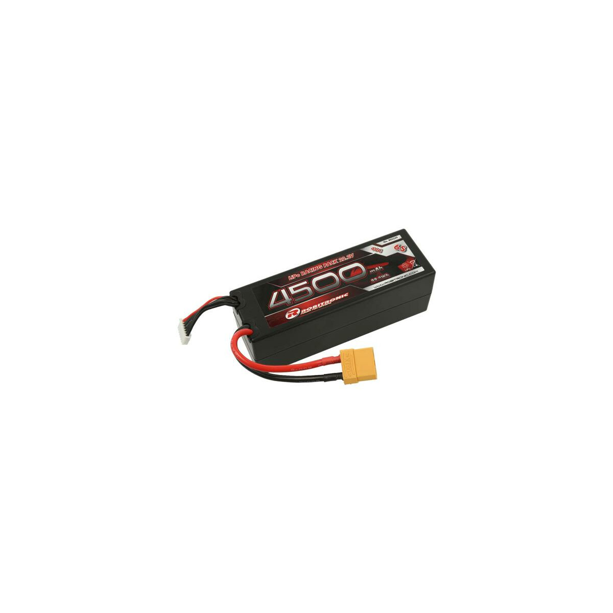 Robitronic LiPo Akku 4500mAh 6S 40C XT-90 Stecker ROB-R05239