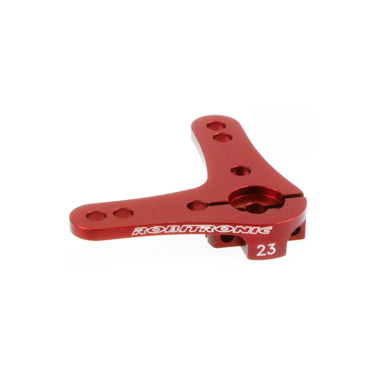 Robitronic Aluminium Servo Doppel Arm 23Z (90°) Rot...