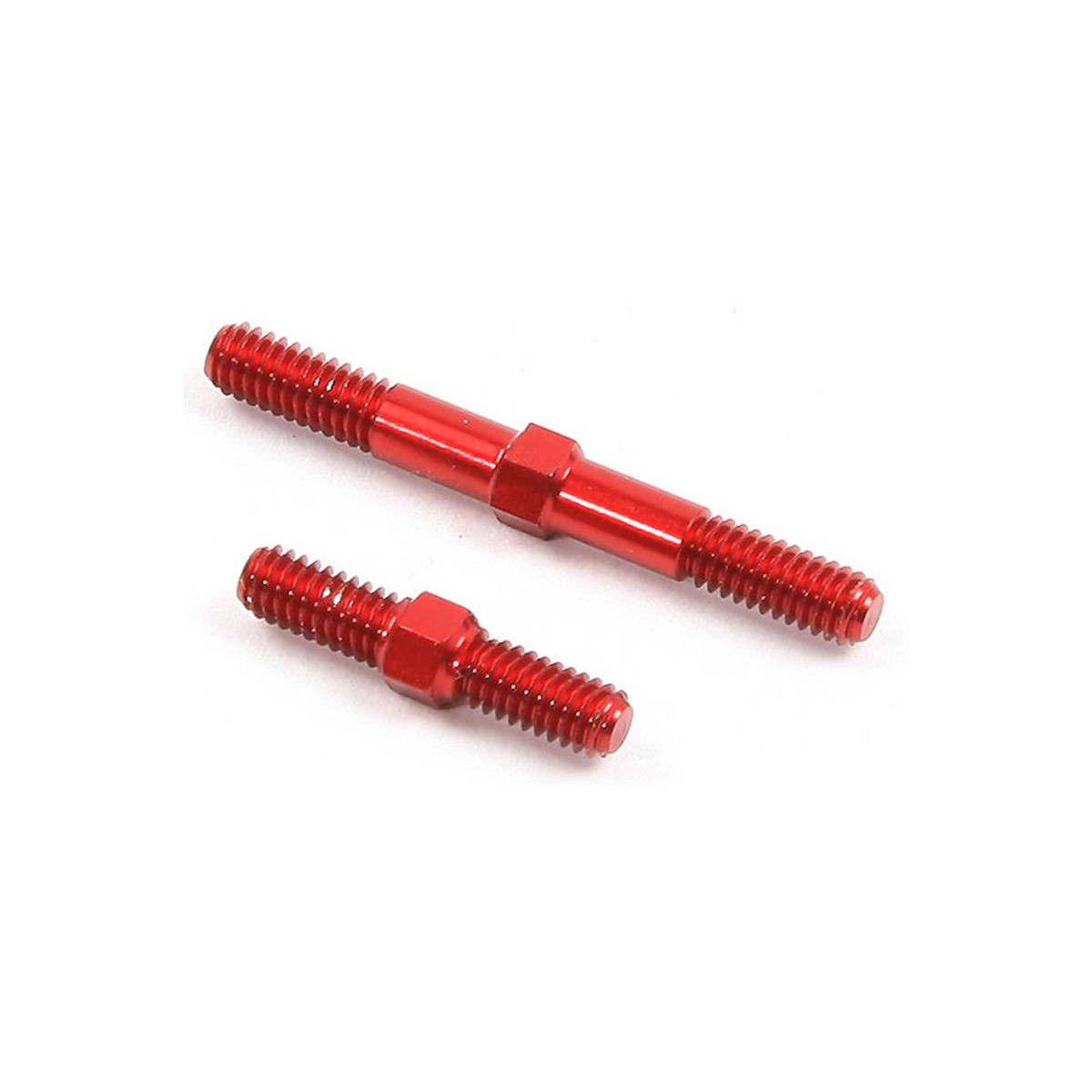 Robitronic Aluminium R/L Gewindestangen Scalpel Red (Set)...