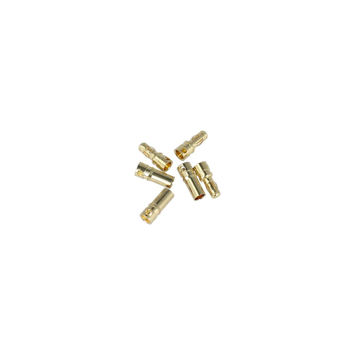 Robitronic 3.5mm Stecker und Buchse (3 Paare) ROB-RA60148