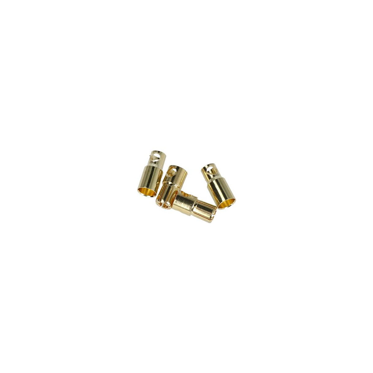 Robitronic 6.0mm Stecker und Buchse (2 Paare) ROB-RA60152