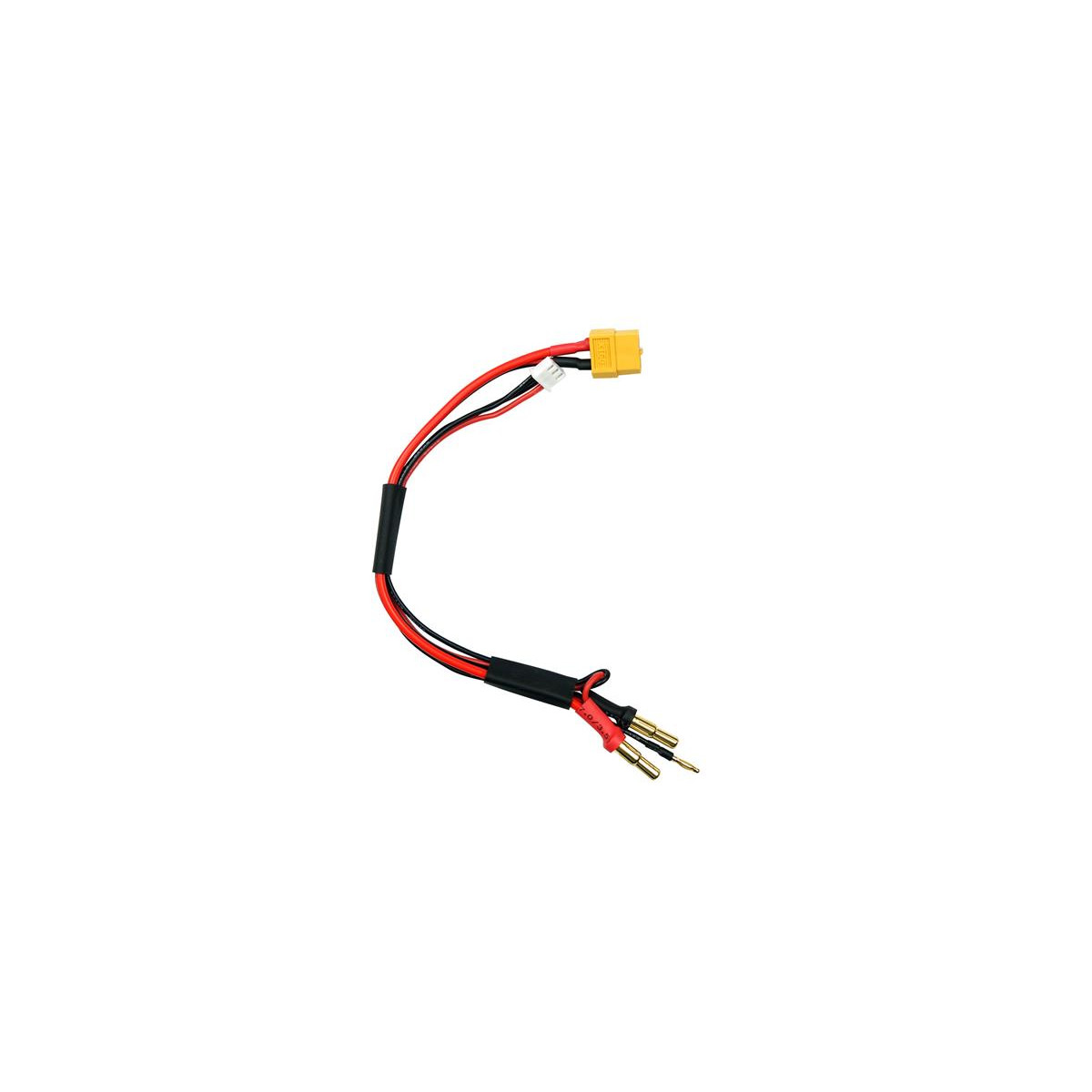 SkyRC Ladekabel XT60 für 2s Akku mit 4mm oder 5mm...