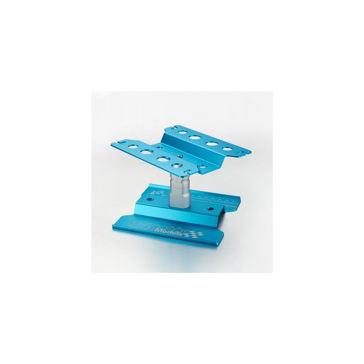 TFL Racing Auto Montagestand hoch 1/10 drehbar blau...