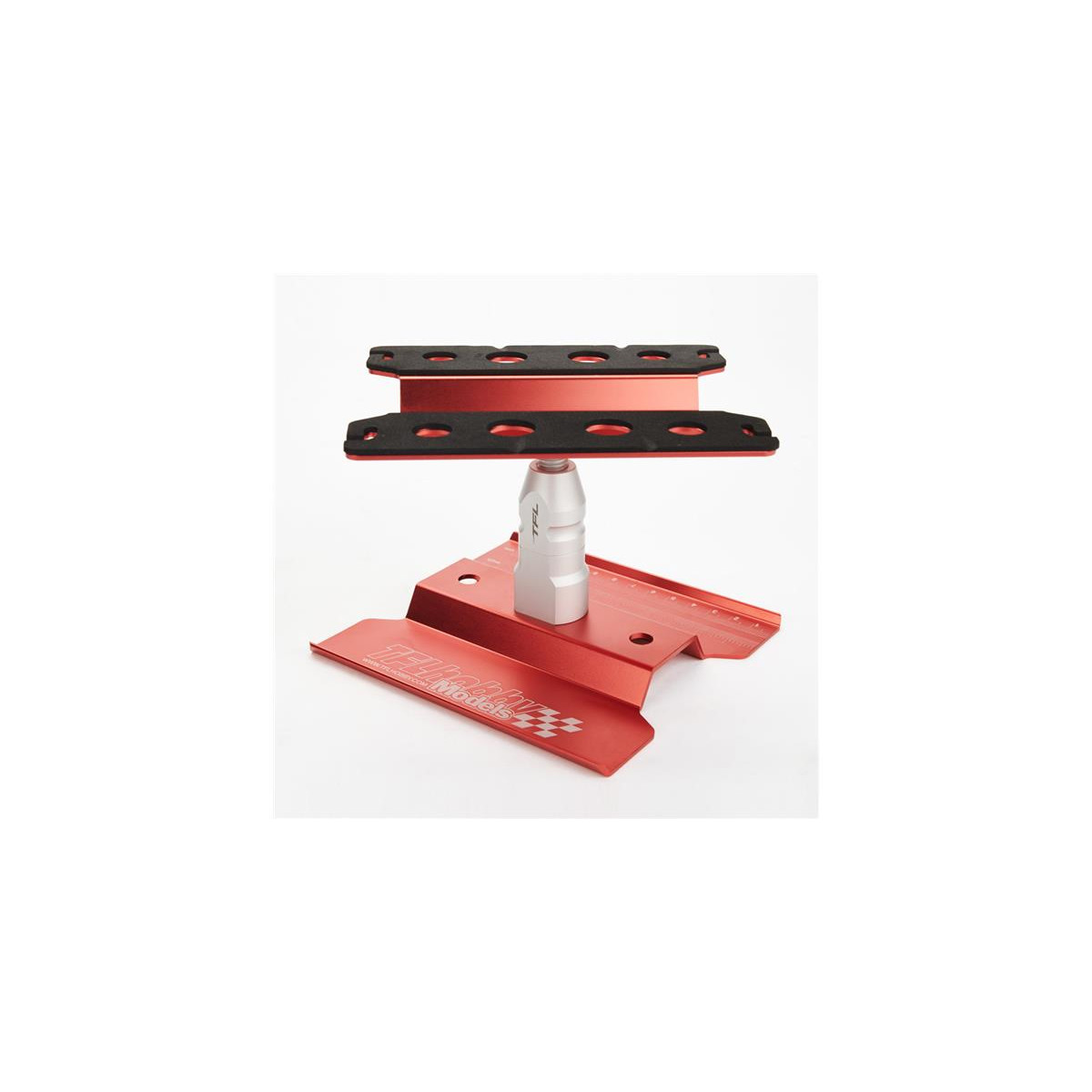 TFL Racing Auto Montagestand hoch 1/10 drehbar rot...