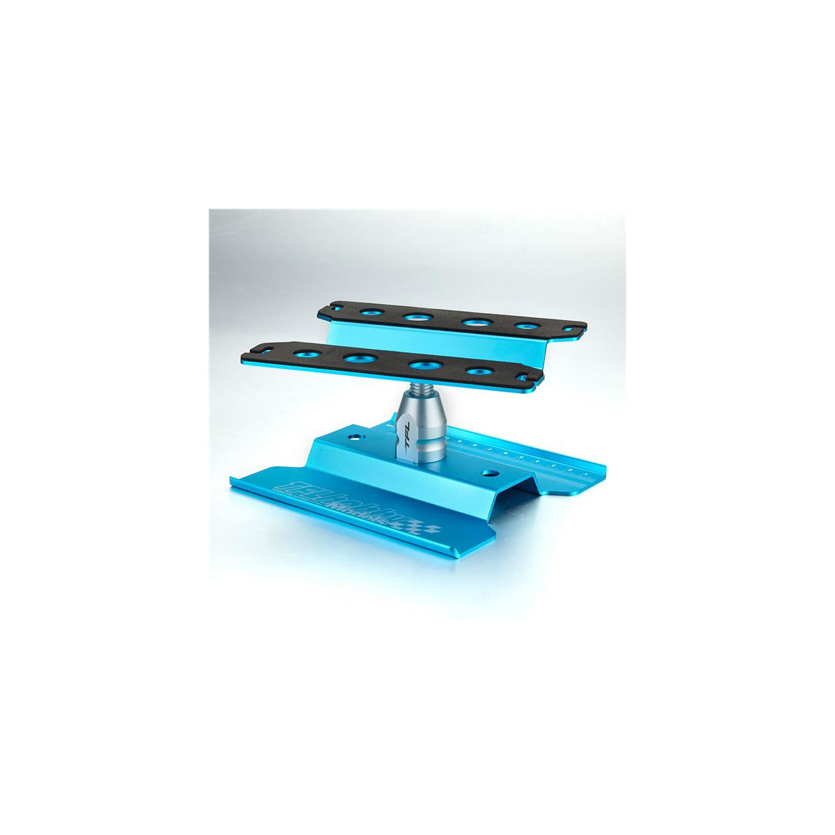 TFL Racing Auto Montagestand 1/10 drehbar blau eloxiert...