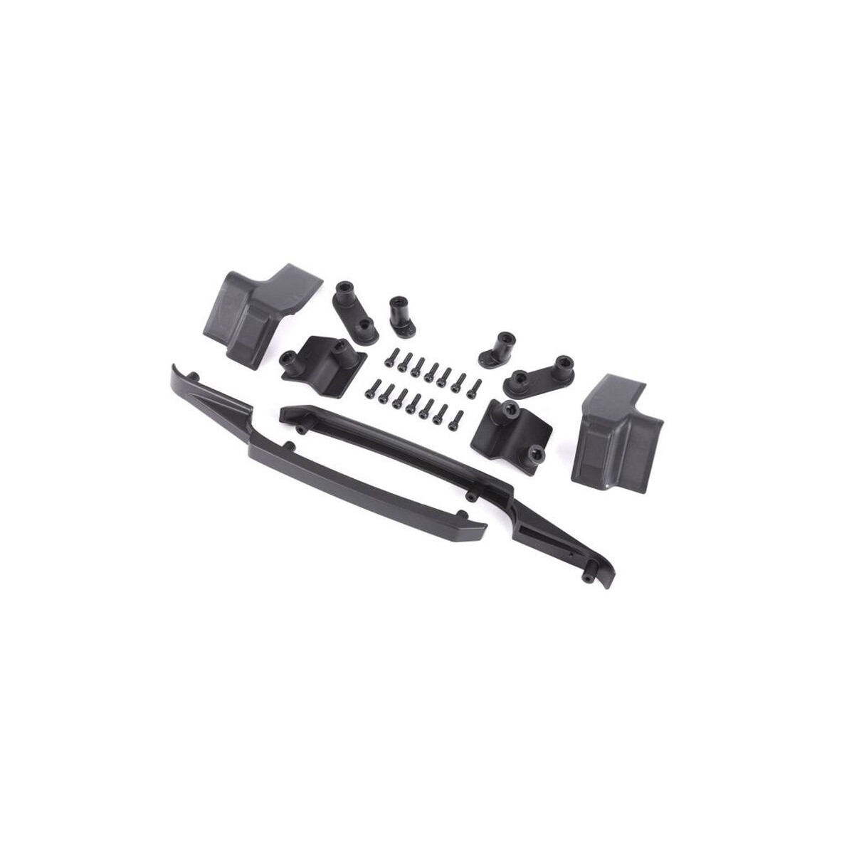 Traxxas Karo Verstärkungs-Teile Set schwarz TRX-10224