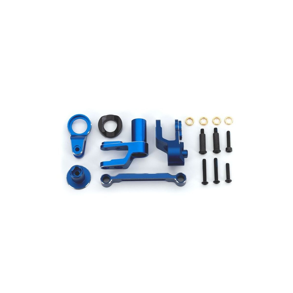 Traxxas Lenkung Bellcranks Alu blau TRX-10246-BLUE