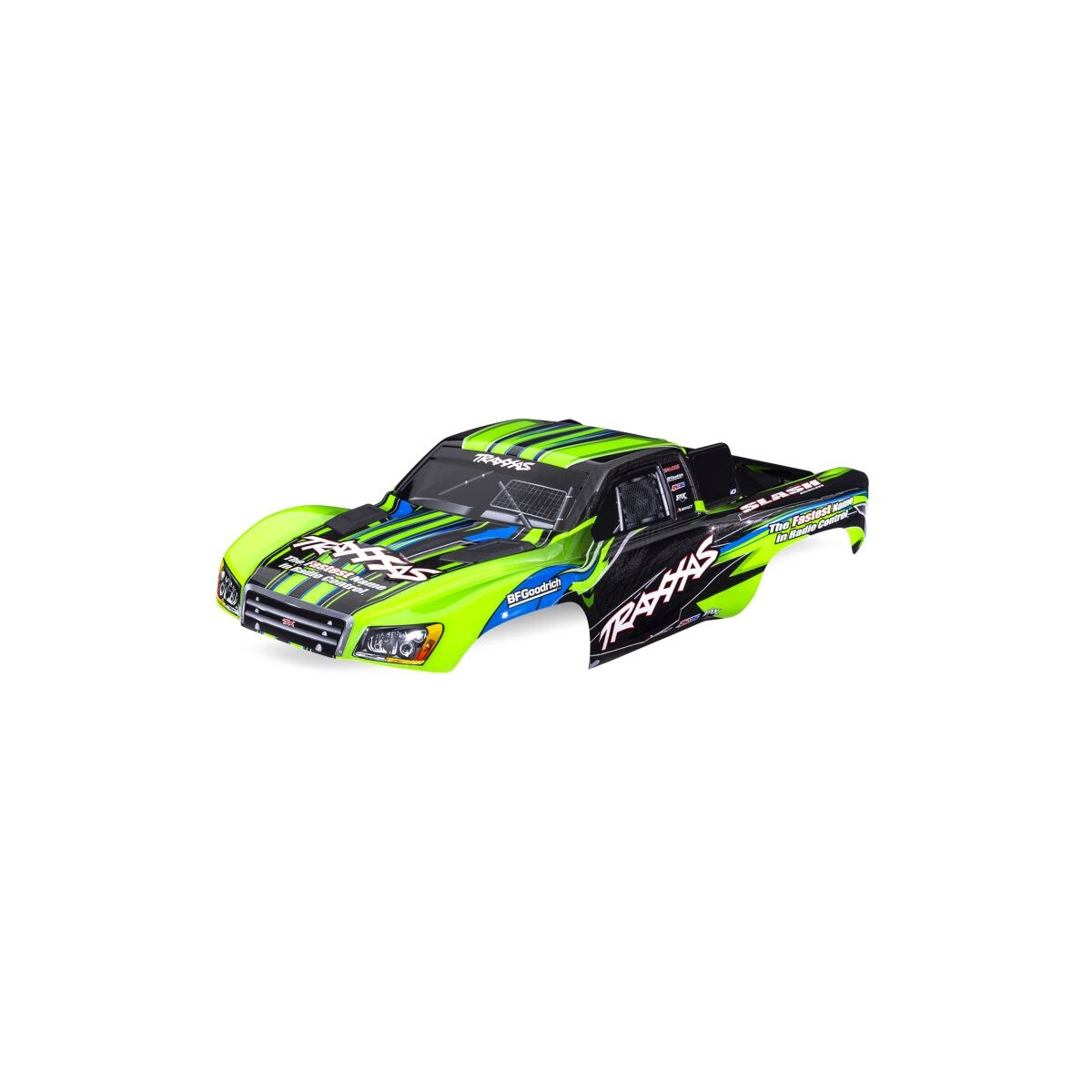 Traxxas Karosserie Slash 2WD grün Clipless TRX-5924-GRN