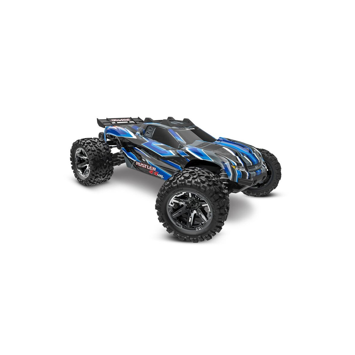 Traxxas  Rustler 4x4 VXL HD blau 1/10 Stadium-Truck RTR...