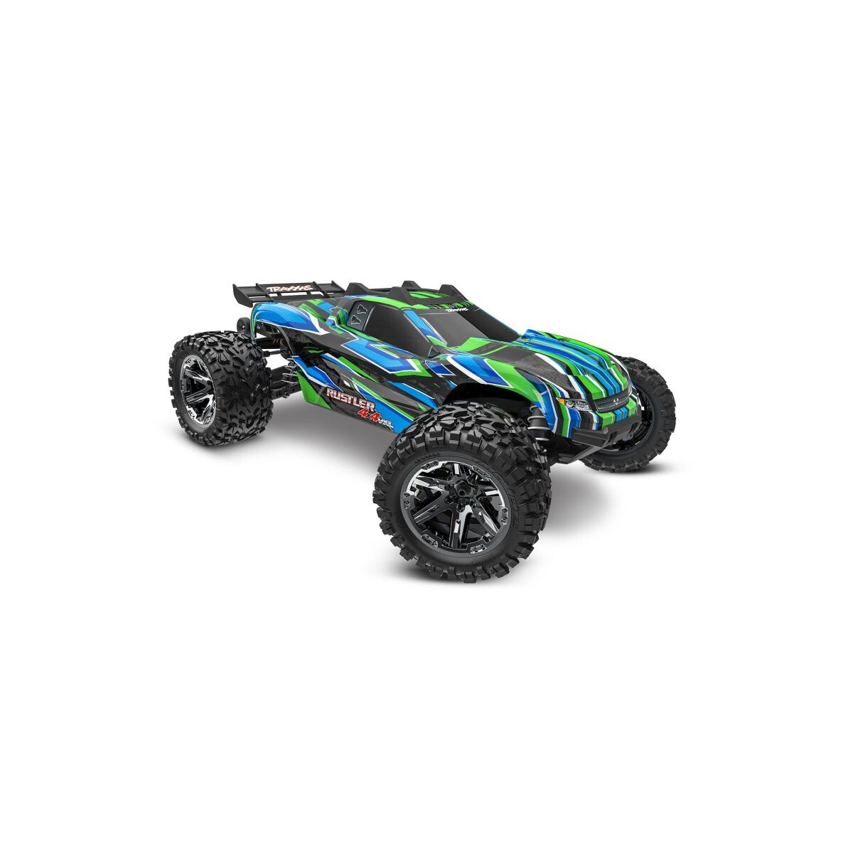 Traxxas  Rustler 4x4 VXL HD grün 1/10 Stadium-Truck...