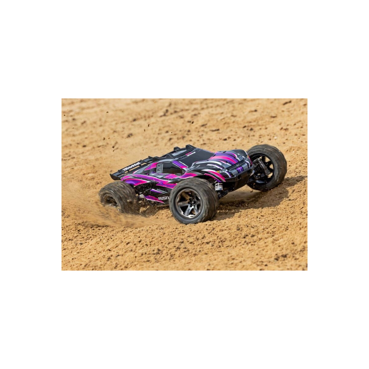 Traxxas  Rustler 4x4 VXL HD pink 1/10 Stadium-Truck RTR...