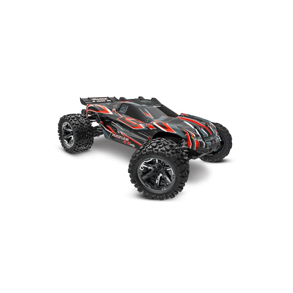 Traxxas  Rustler 4x4 VXL HD rot 1/10 Stadium-Truck RTR...