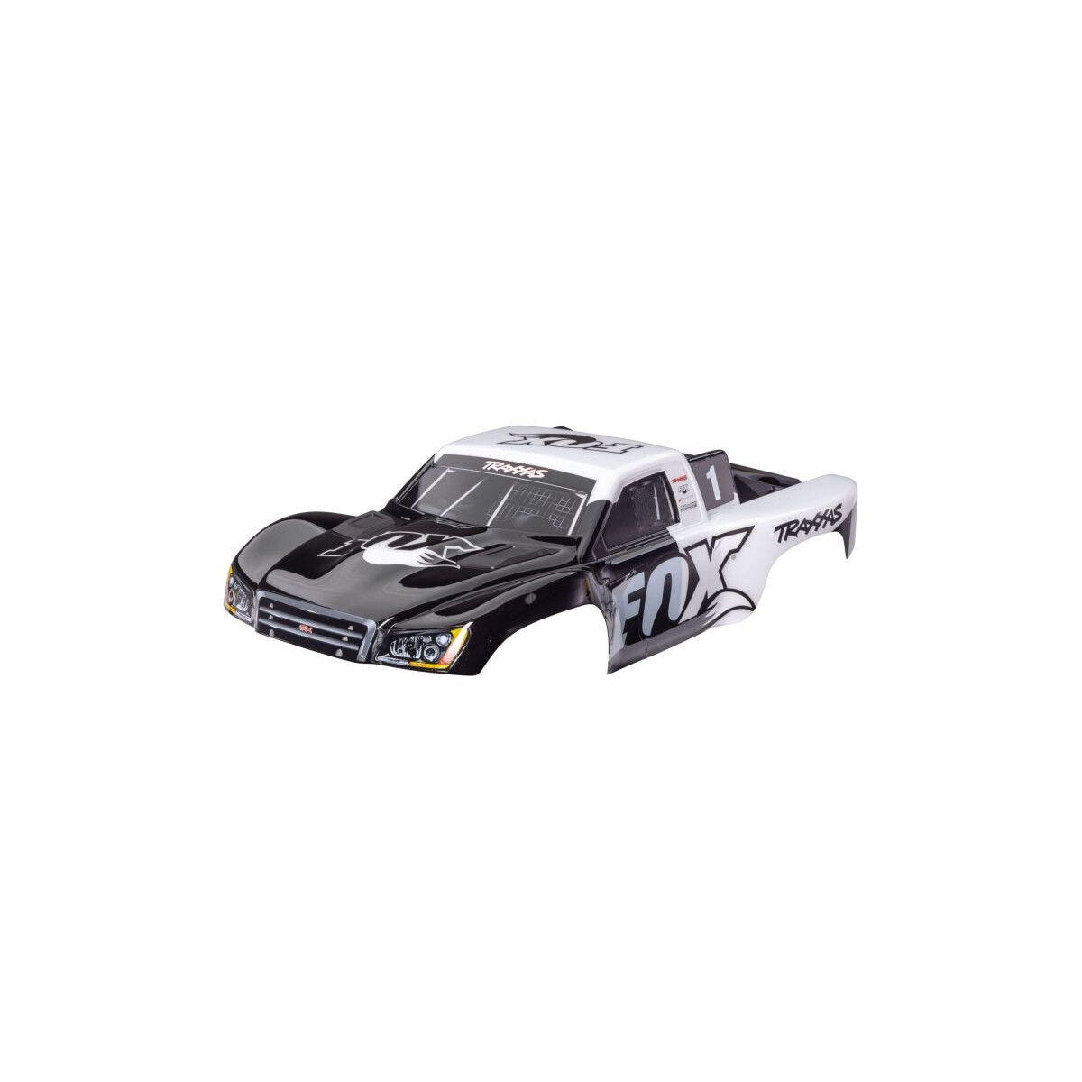 Traxxas Karosserie Slash 4x4 FOX mit Aufkleber &...