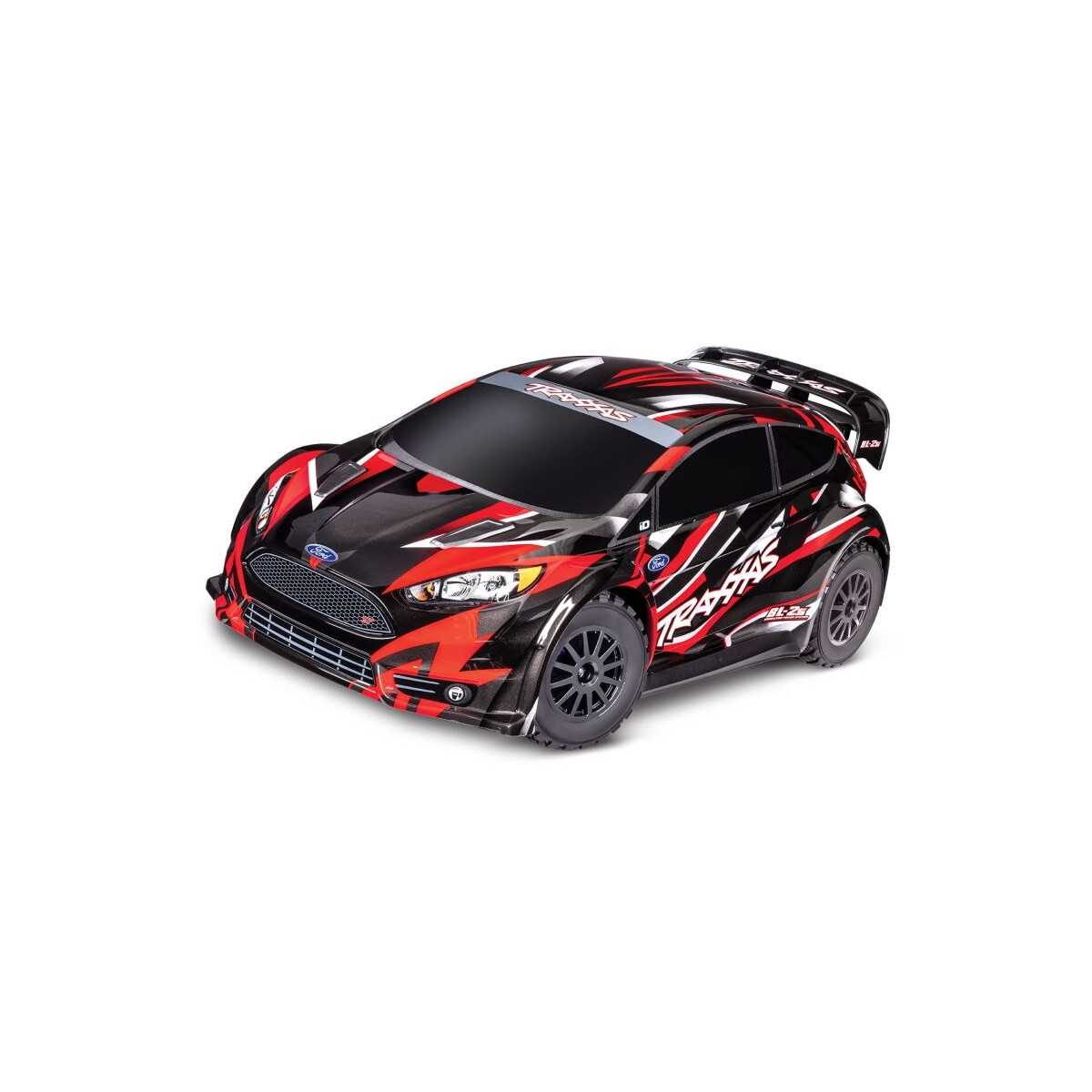 Traxxas  Ford Fiesta ST 4x4 BL-2S rot 1/10 Rally RTR...