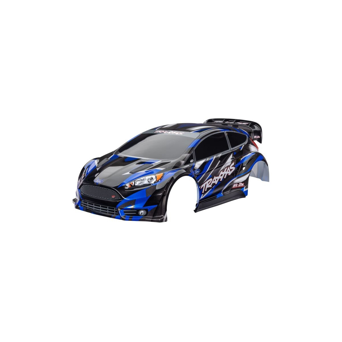 Traxxas Karosserie Ford Fiesta ST Rally blau TRX-7418-BLUE