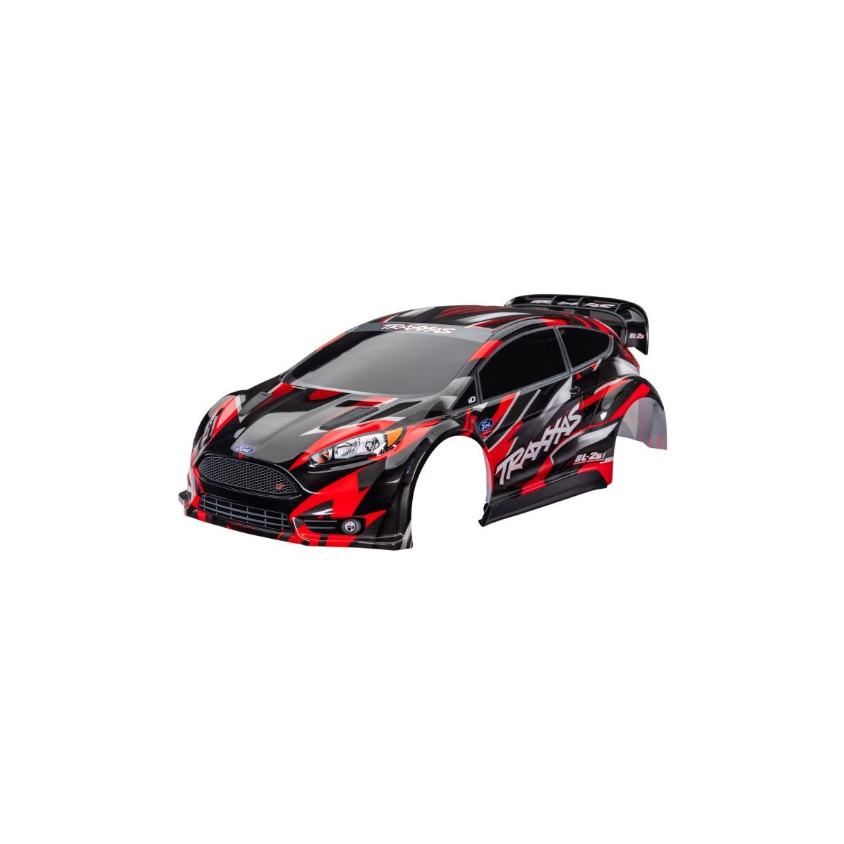 Traxxas Karosserie Ford Fiesta ST Rally rot TRX-7418-RED