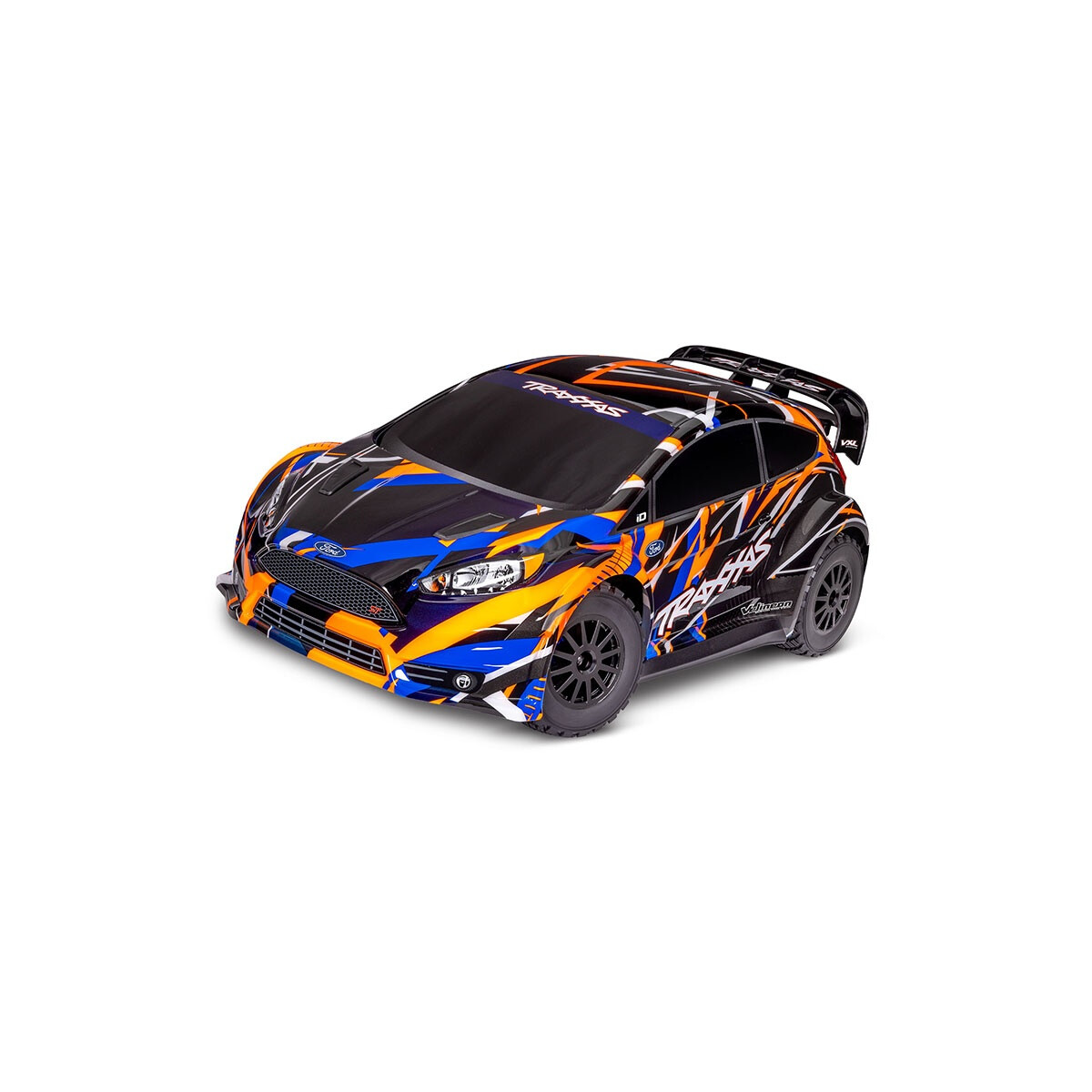 Traxxas  Ford Fiesta ST orange 1/10 Rally VXL RTR...