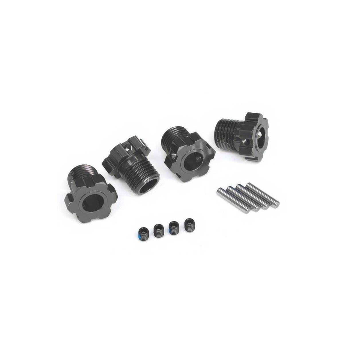 Traxxas Radmitnehmer 17mm splined grau TRX-8654-GRAY