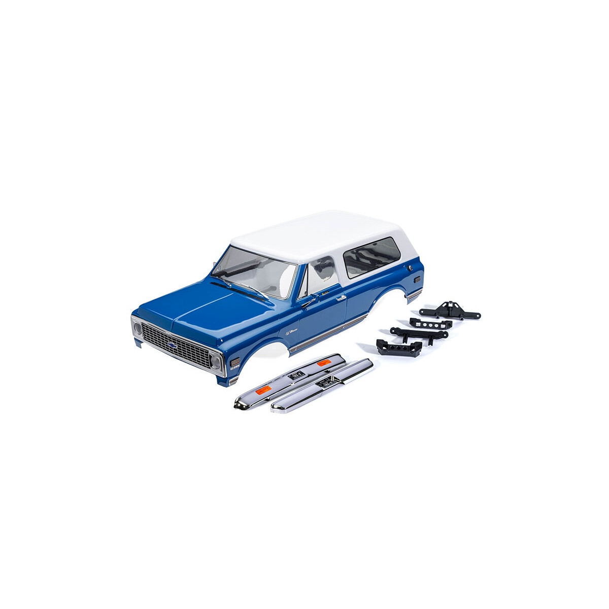 Traxxas Karosserie Chevrolet 1972 Blazer blau/weiß...