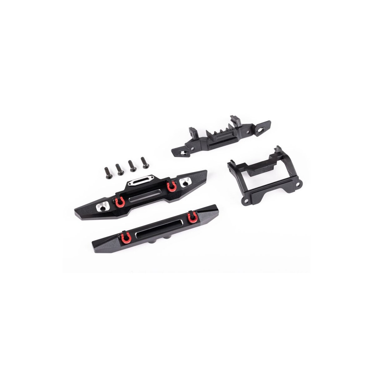 Traxxas Bumper Aluminium schwarz v&h TRX-9734X