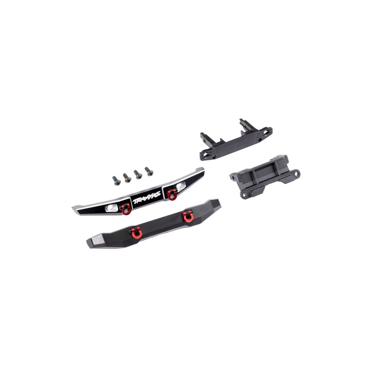 Traxxas Bumper Aluminium schwarz v&h TRX-9735X