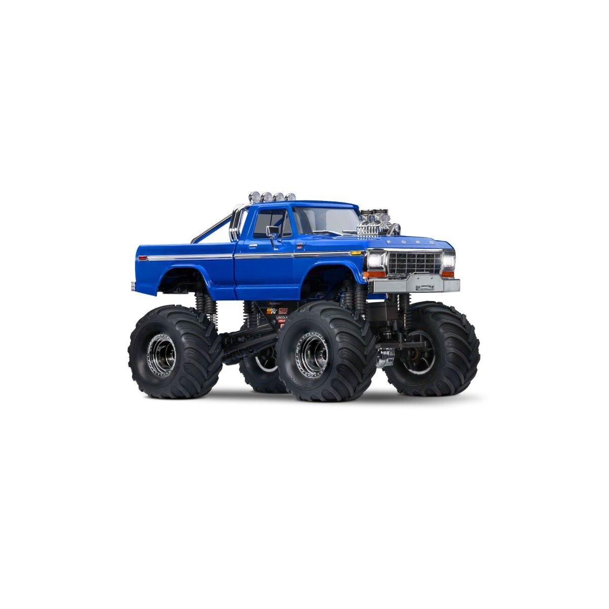 Traxxas  TRX-4MT Ford F150 4x4 blau 1/18 Monster-Truck...