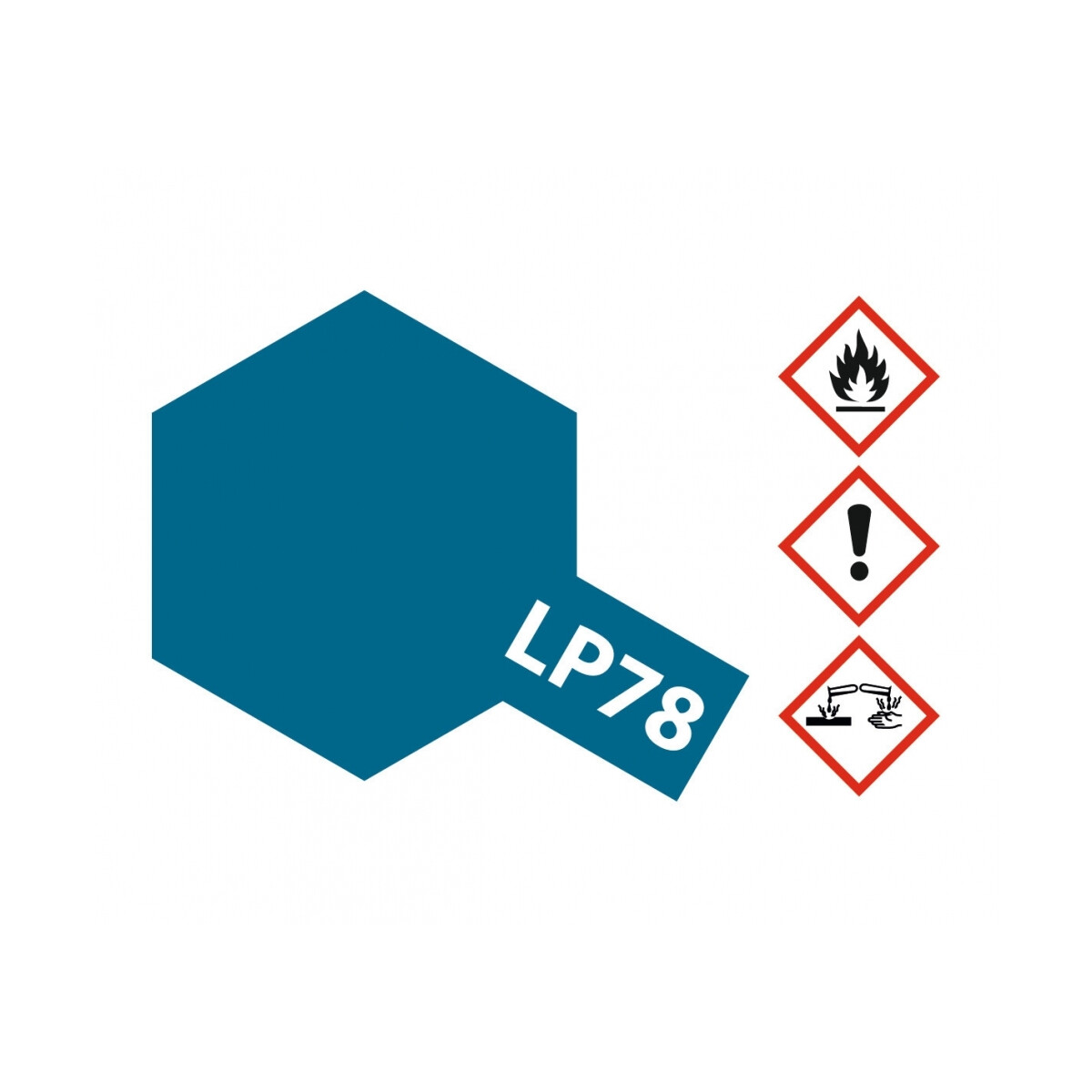 LP-78 Flat Blue10ml box