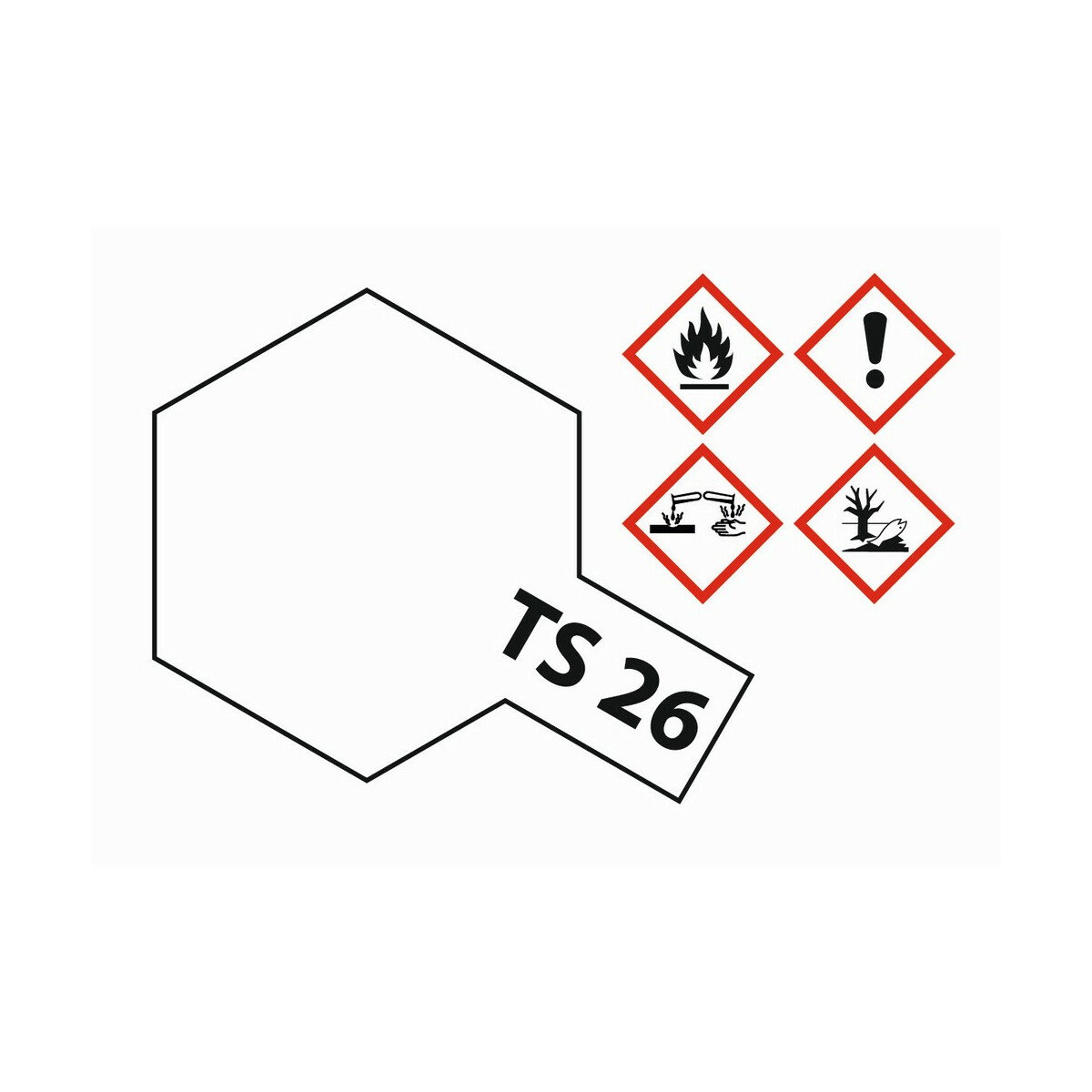 Tamiya TS-26 Weiss glänzend 100ml 300085026
