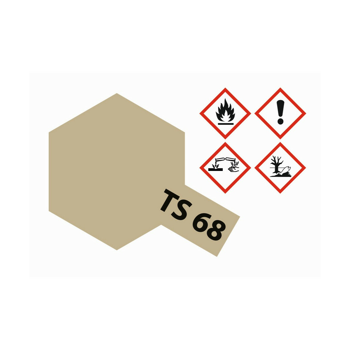 Tamiya TS-68 Holzdeck Hellbraun matt 300085068