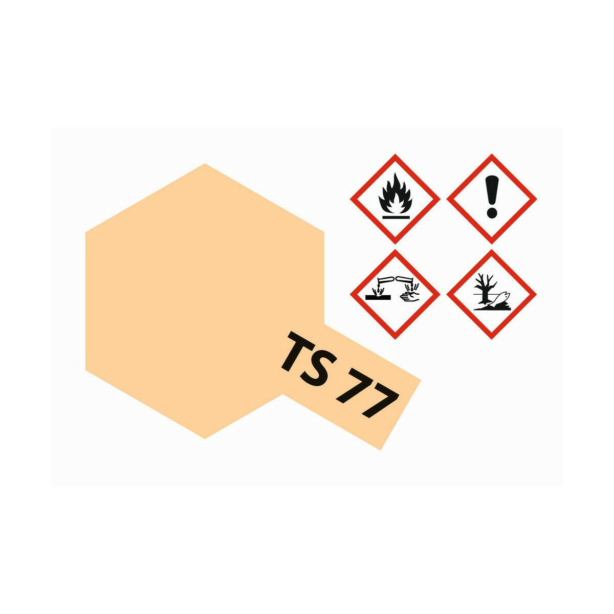 Tamiya TS-77 Fleischfarben matt 100m 300085077