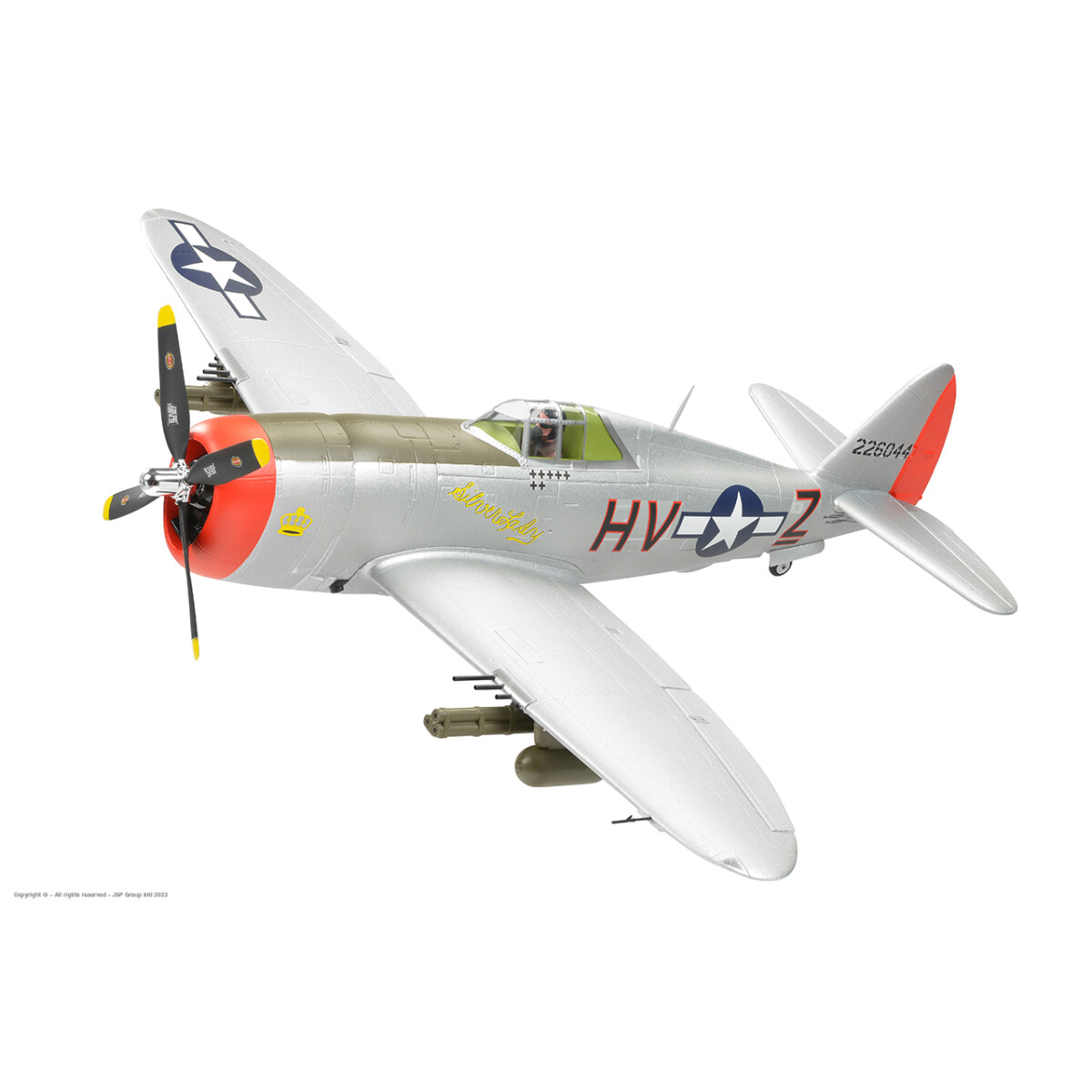 Arrows RC - P-47 Thunderbolt - 980mm - PNP - w/ Electric...