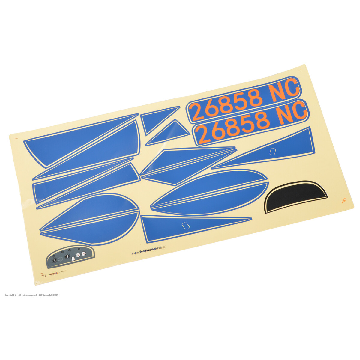 Arrows RC - Decal set - Piper Cub J3 - 1100MM AS-AH003P-013