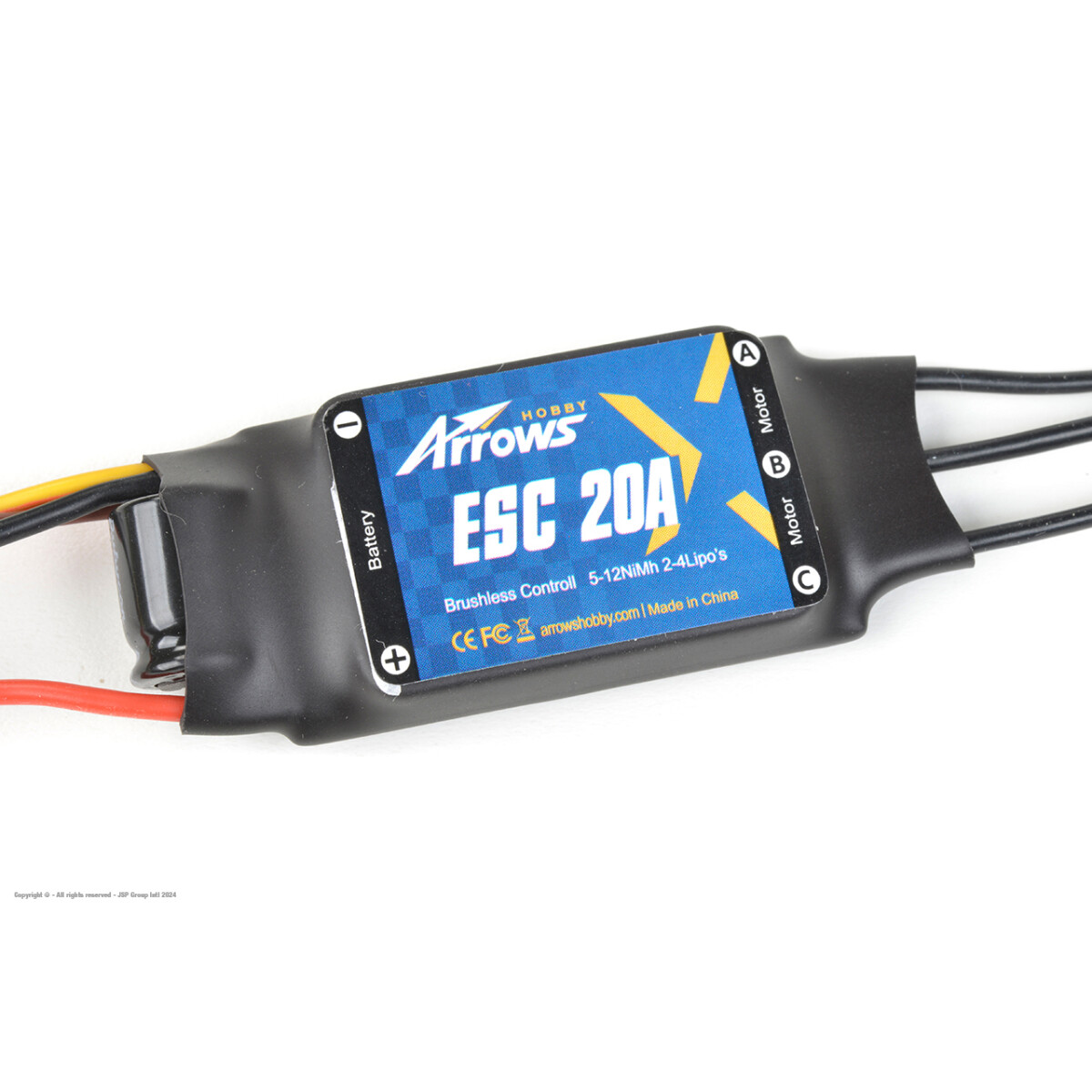 Arrows RC - BL-ESC 20A - with JR connector AS-AH003P-041