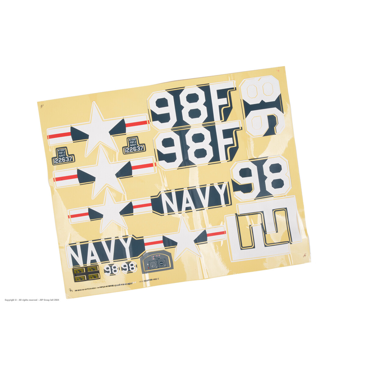 Arrows RC - Decal set - F8F - 1100mm AS-AH005P-013