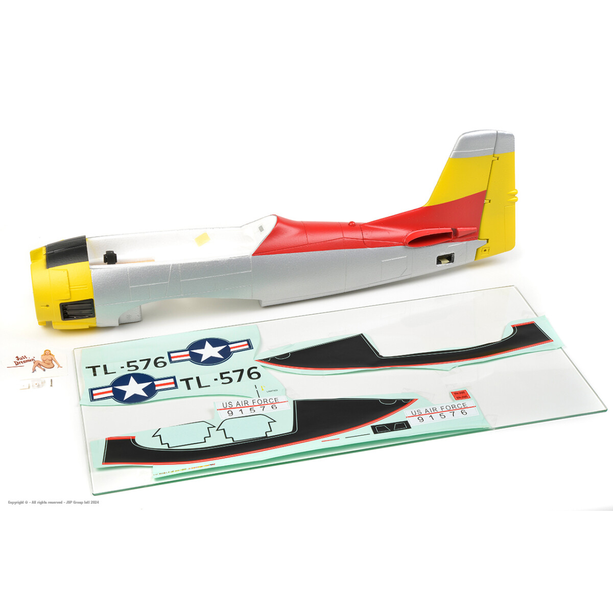 Arrows RC - Fuselage - T-28 - 1100mm AS-AH006P-002