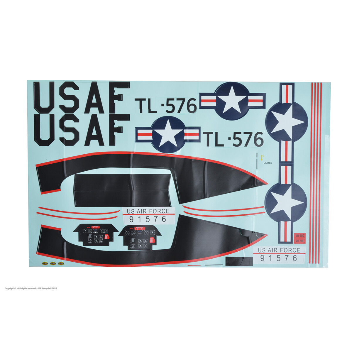 Arrows RC - Decal set - T-28 - 1100mm AS-AH006P-013