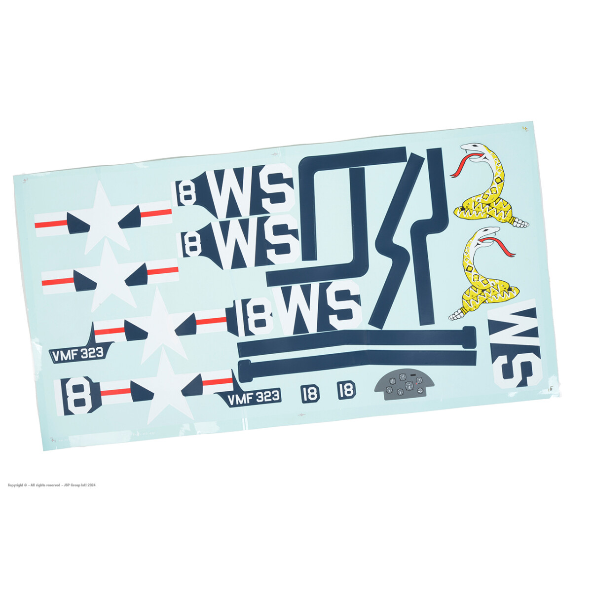 Arrows RC - Decal set - F4U - 1100mm AS-AH008P-013