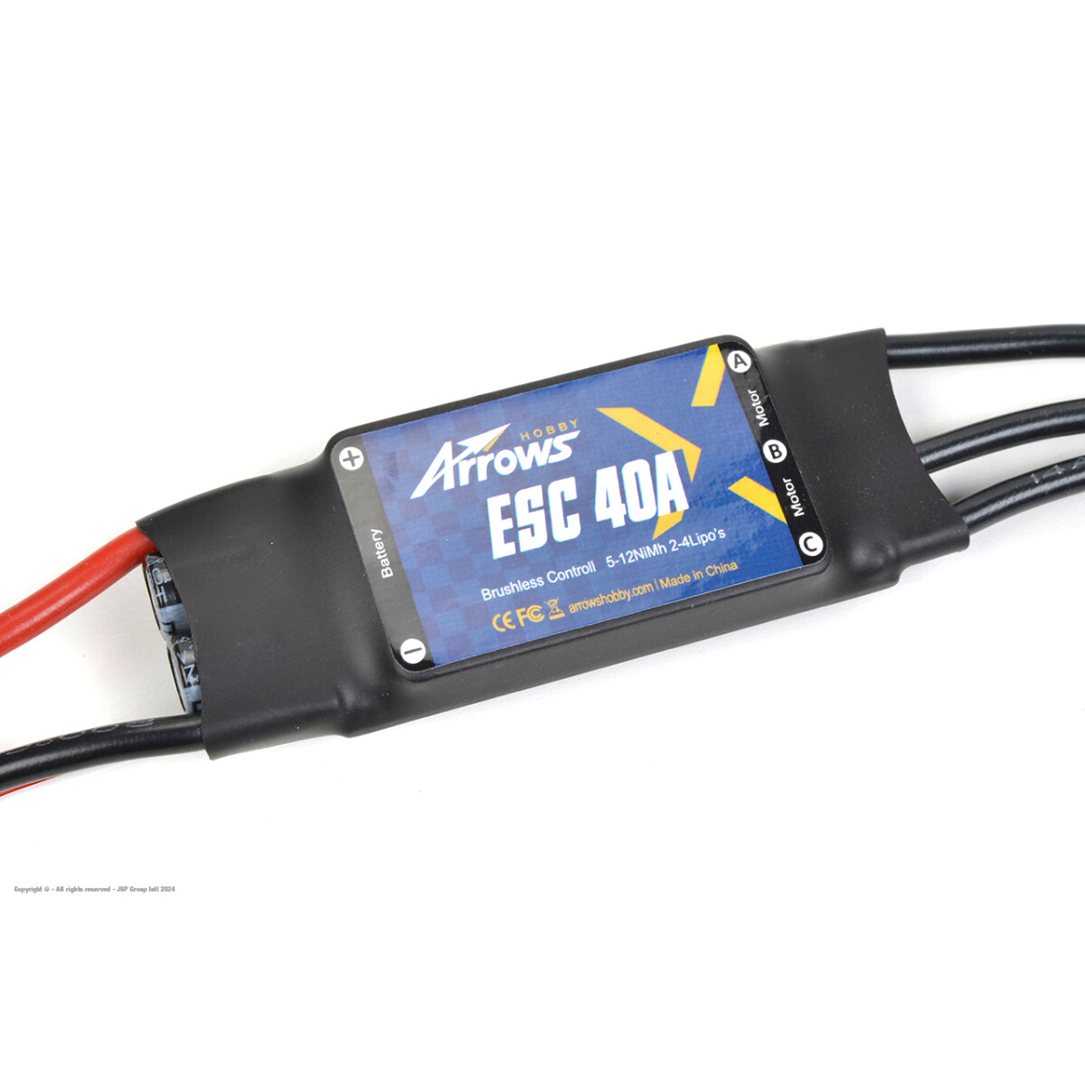 Arrows RC - BL-ESC 40A (230mm input cable) - with XT60...