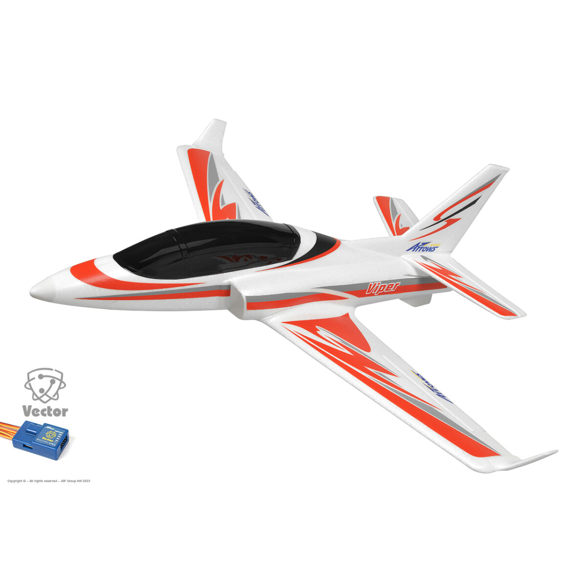 Arrows RC - Viper - 50mm EDF - 773mm - PNP with Vector...