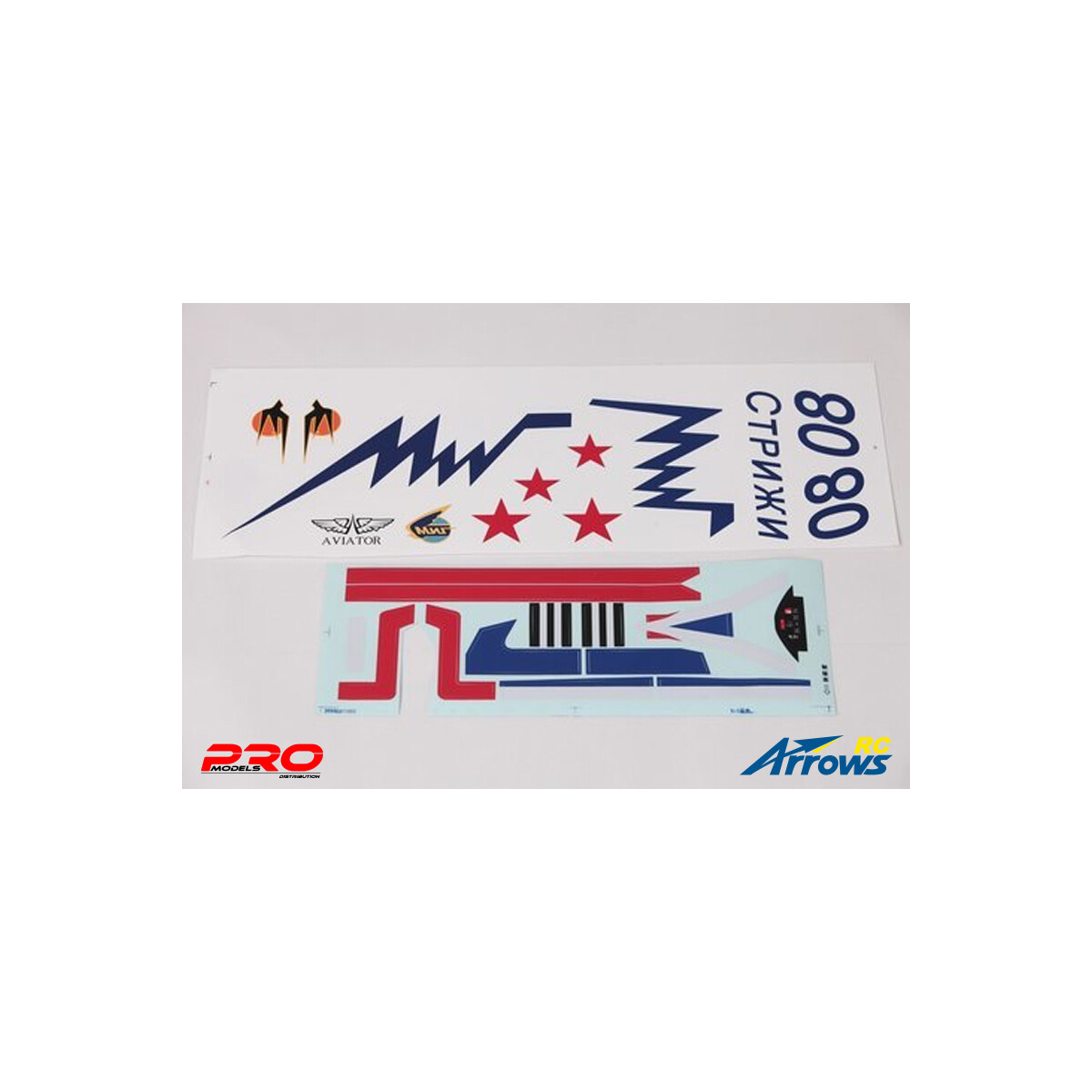 Arrows RC - Decal set - MIG-29 - Twin 64mm EDF - 906mm...