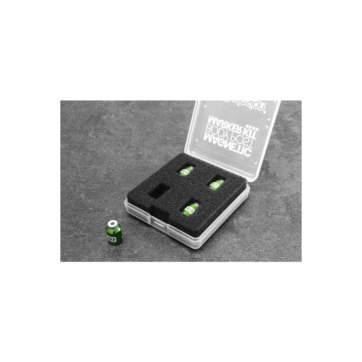 BittyDesign - Body Post Marker kit Green - 1/10 scale...