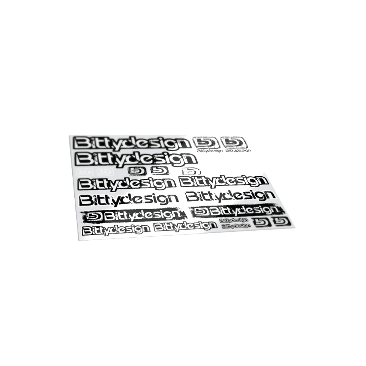 BittyDesign - Off-Road Decal sheet, 21,5x16,2cm, clear...