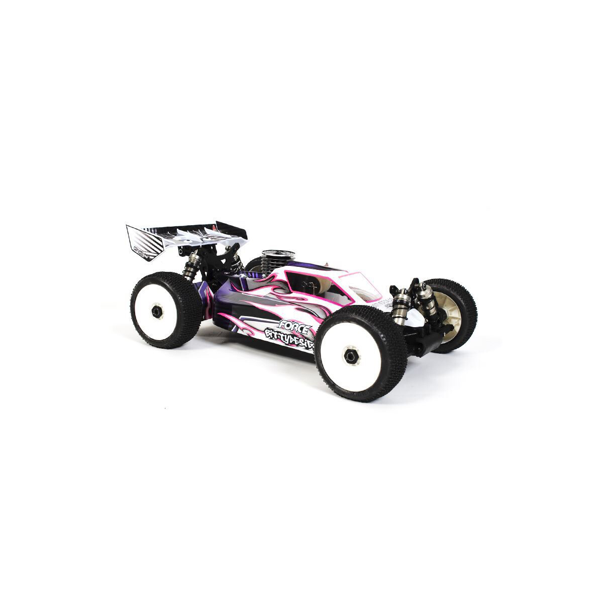 BittyDesign - Force clear 1/8 buggy body Hot Bodies D812...