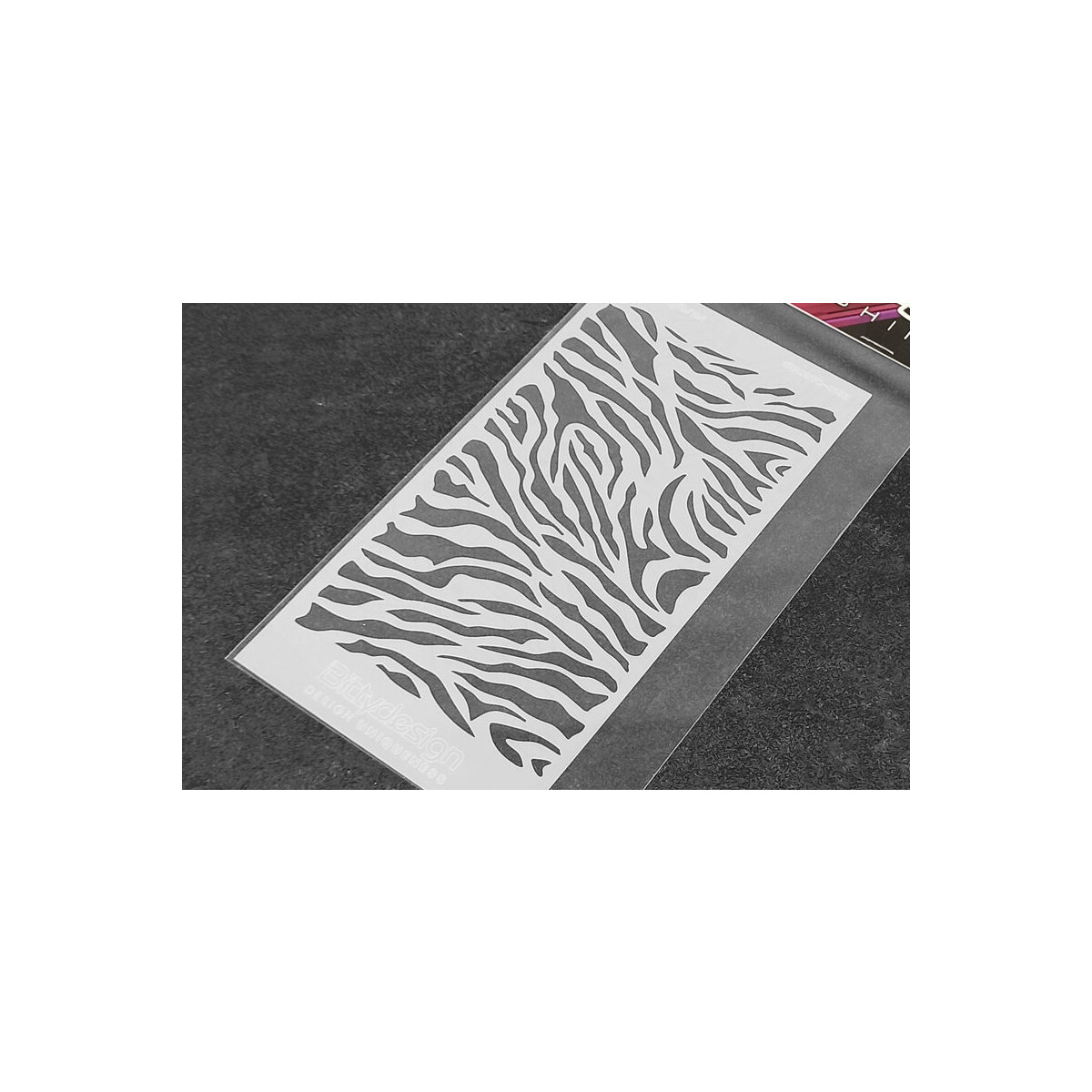 BittyDesign - Vinyl stencil - Zebra BD-STC-016