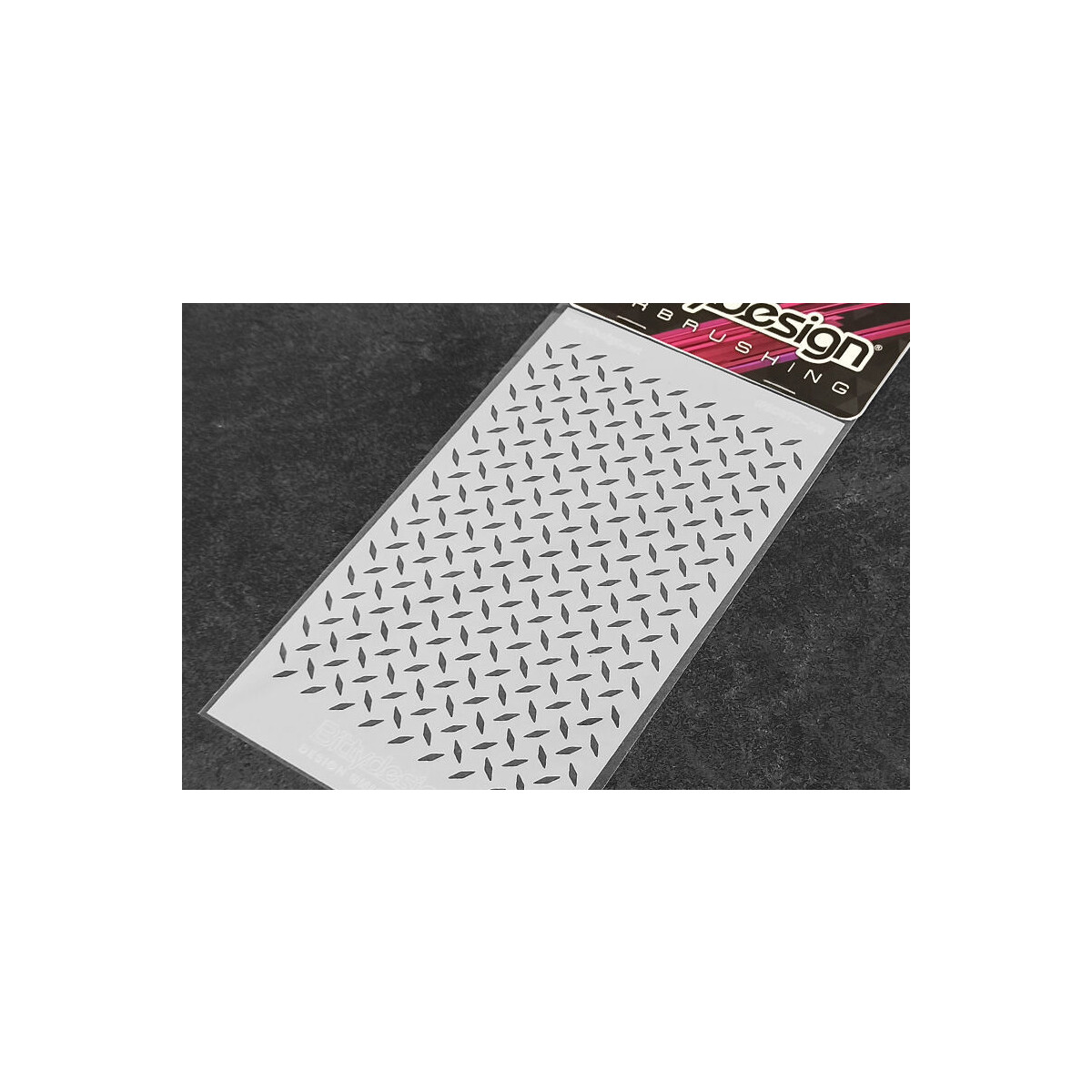 BittyDesign - Vinyl stencil - Diamond Plate BD-STC-019