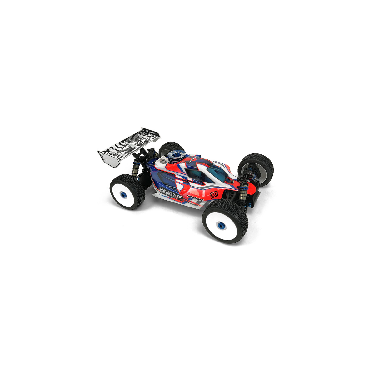 BittyDesign - VISION clear 1/8 buggy body Team Associated...