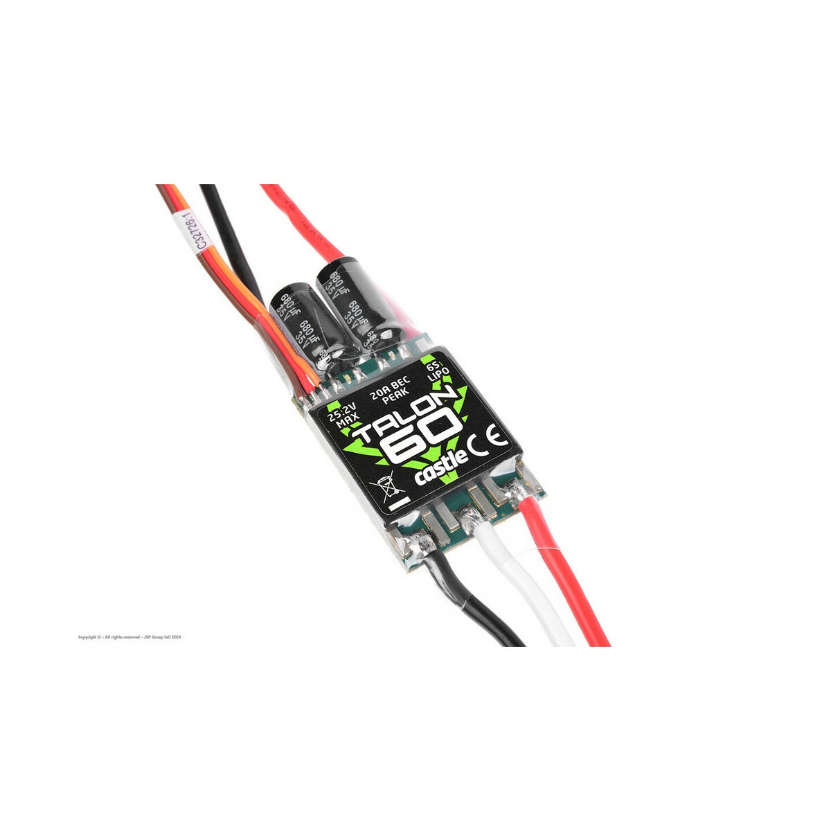 Castle Creations - TALON 60 - Air-Heli ESC - Telemetry...